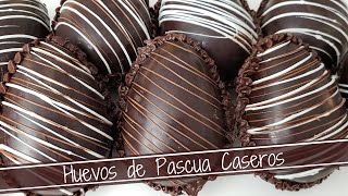 Huevos de Chocolate para Pascua | Caseros, Fáciles y Económicos