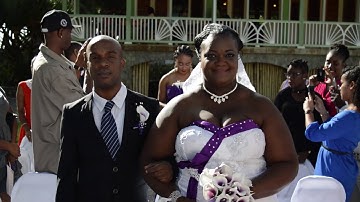 FUSION PHOTOGRAPHY 767 WEDDING MR AND MRS JNO BAPTISTE
