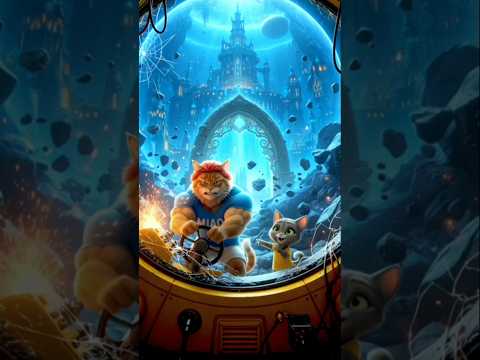 صدمة مياو وميمو يكتشفان الحارس ويقفزان للبوابة Shorts