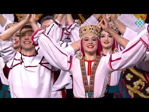 Попурри танцев Т. Устиновой, Хор Пятницкого. Medley of dances by T. Ustinova, Pyatnitsky Choir.