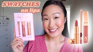 Charlotte Tilbury Pillow Talk Lip Secrets Set | SWATCHES/FIRST IMPRESSIONS