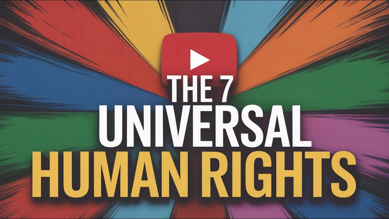 Youtube Human Rights The 7 Universal Human Rights That Define Our Humanity - YouTube