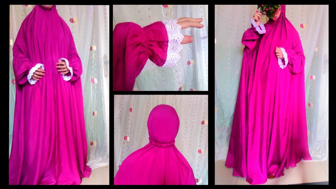 معقول سهل كدة❓خياطه إسدال الصلاه قطعه واحده‼️لكل المقاسات