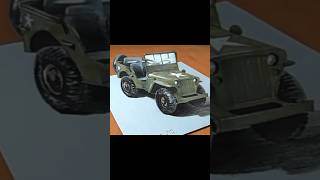 Drawing 3D Jeep
