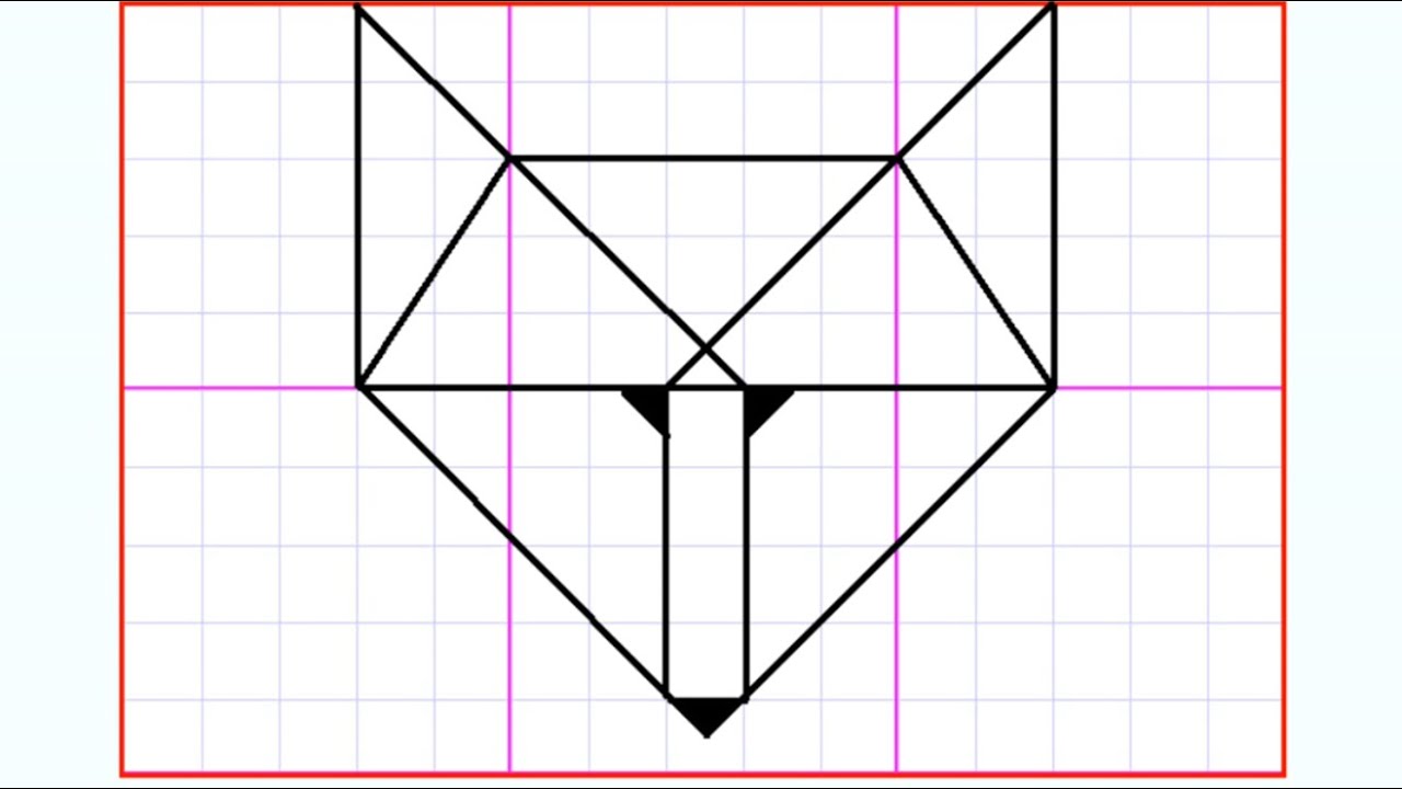 Dibujo geométrico de animales. Muy fácil. - thptnganamst.edu.vn