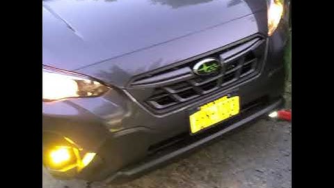 Diode Dynamics SS3 Foglight Install - 2021 Crosstrek Sport