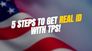 5 Steps to Get REAL ID with TPS & Asylum Status 🛂✨