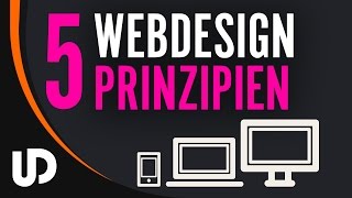 5 important web design principles EVERYONE should know! [Tutorial]