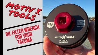 Motiv X Tools Oil Filter Wrench 3rd Gen Tacoma