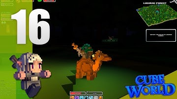 NIGHT ATTACK - Ep. 16 - Cube World Alpha Multiplayer