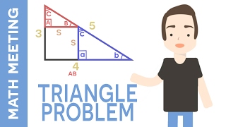 Solve the right triangle - Trigonometry Brain Teaser