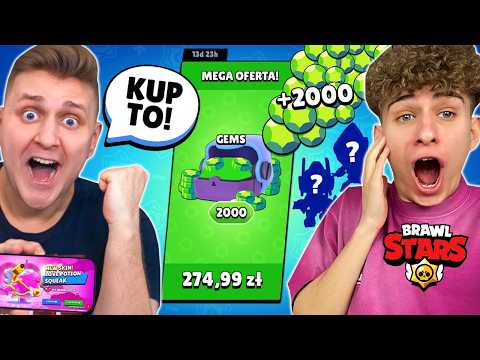 DAMIAN DECIDES WHAT I SHOULD SPEND 2000 GEMS ON IN BRAWL STARS...🤑 *strong skins*
