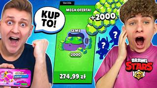 DAMIAN DECYDUJE na co MAM WYDAĆ 2000 GEMÓW w BRAWL STARS....