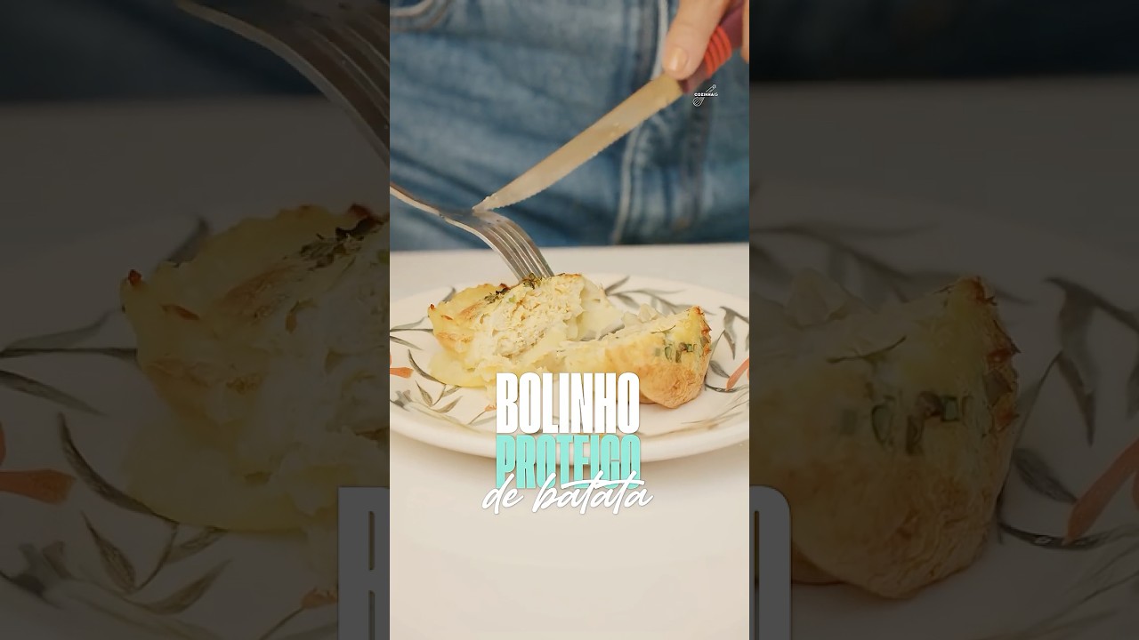 Bolinho Proteico de Batata