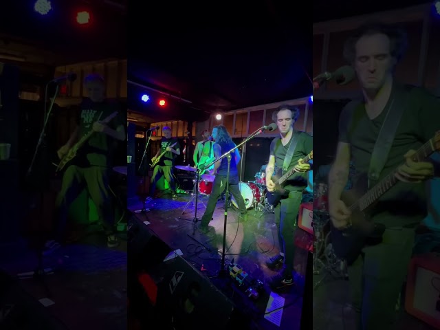 Round Eye covering Devo's "Freedom Of Choice" on July 27, 2023 at Loosey's, Gainesville, FL