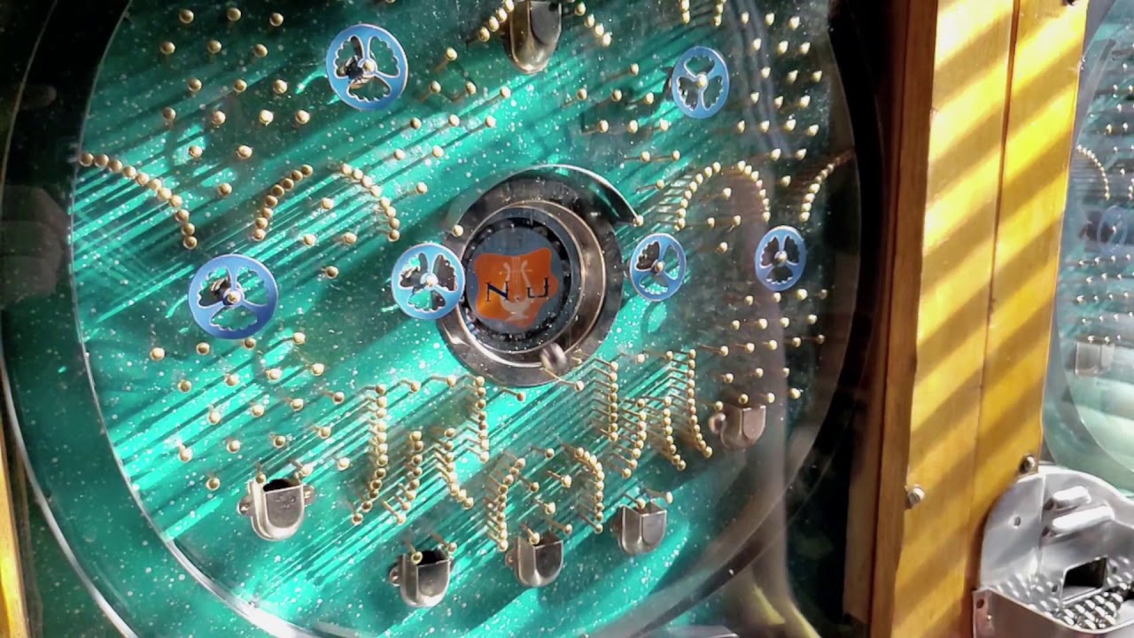 1952 NJS Renpatsu-shiki Pachinko Machine (Slow Motion) - YouTube