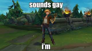 sounds gay, im in