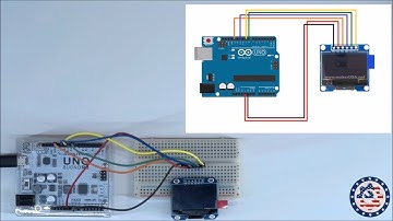How to use 6 Pin SPI OLED display with arduino
