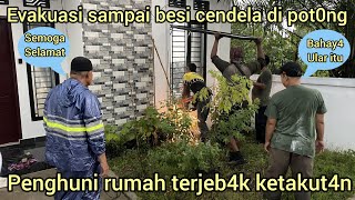 PENANGKAP4N BIKIN HISTER1S PENGHUNI RUMAH SAMPAI HARUS DI HANCURK4N BESI CENDELA RUMAH