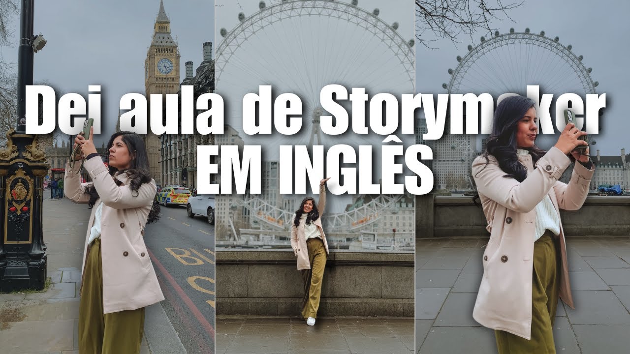 DESAFIO REAL! MINHA PRIMEIRA AULA DE STORYMAKER EM INGLÊS! [VLOG] 🔥🇬🇧