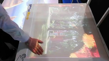 Ultra Small Interactive Floor Projection SENSe MICRO