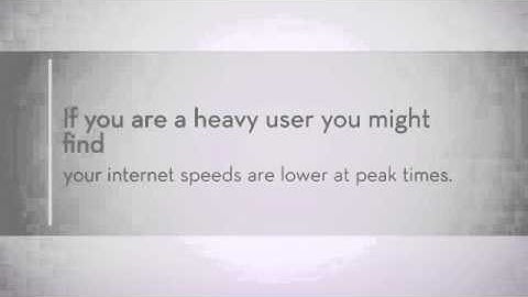 Broadband - what is a fair usage policy?