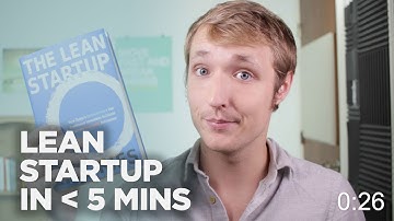 LEAN STARTUP IN 5 MINUTES (OR LESS)