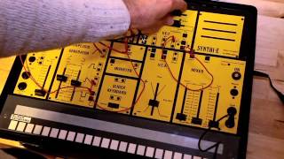 EMS Synthi E Rare Vintage Analog Synthesizer Keyboard Synth A AKS VCS3 Putney DEMO