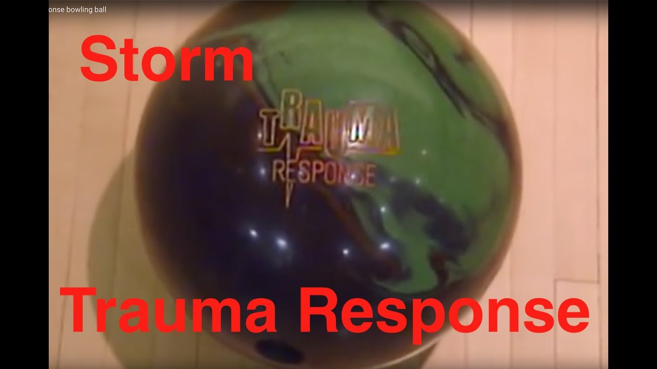Storm Trauma Response bowling ball YouTube
