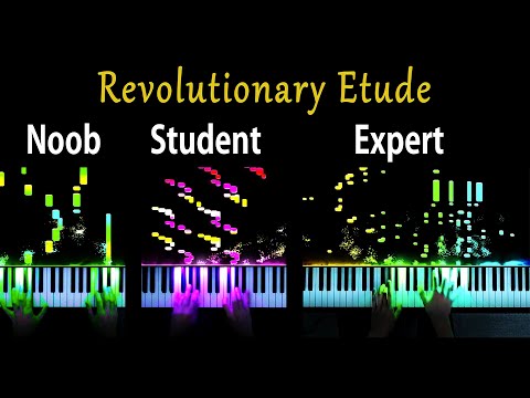 5-levels-of-chopin---revolutionary-etude:-noob-to-liszt