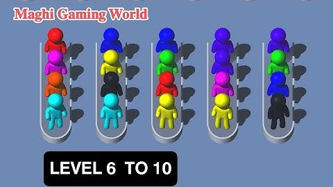 🧊COLOR SORT PUZ🧊LEVEL 6, 7, 8, 9, 10🧊