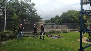 Tower rope rigging part1