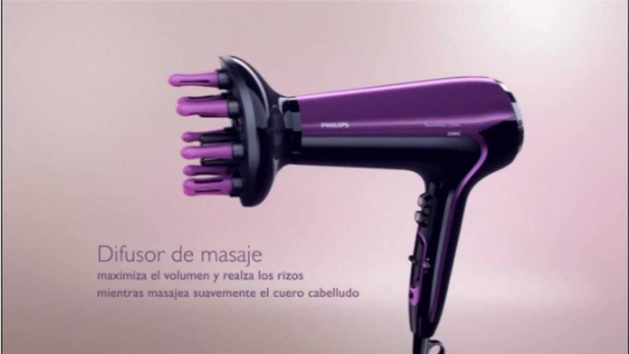Secador de pelo Philips ThermoProtect Ionic Hp8233 Fastimport - YouTube