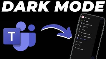 How to Enable Dark Mode in Microsoft Teams Mobile App | Change Theme Tutorial