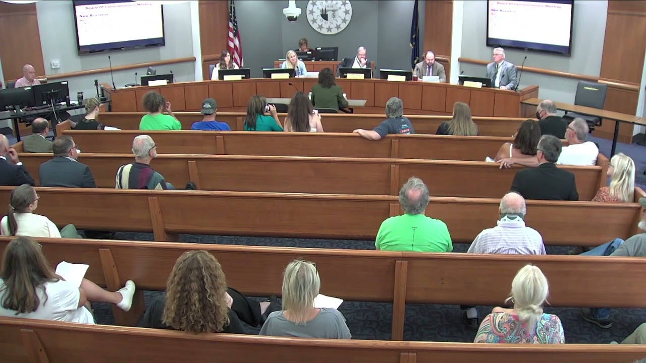 Porter County Board Of Commissioners Regular Meeting Held On July 12