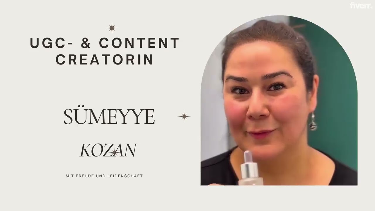 I will ugc videos auf deutsch erstellen | Link in description 👇🏼