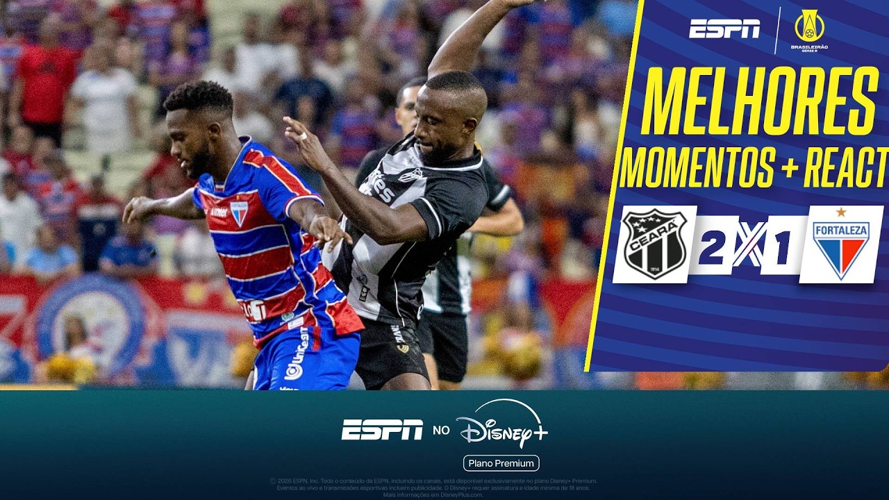 EM CLÁSSICO QUENTE, CEARÁ BATE O FORTALEZA NO CASTELÃO | REACT DA SÉRIE B