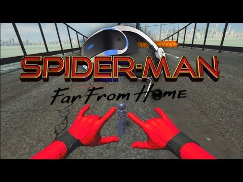 SPIDER-MAN FAR FROM HOME VR GAMEPLAY | FULL WALKTHROUGH u0026 BOSS FIGHT ENDING (UPGRADED SUIT UNLOCKED)
