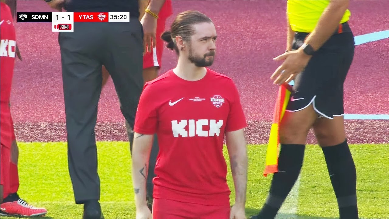 ⁣I played a football match in front of 60,000 people