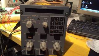 ADIRS power on test