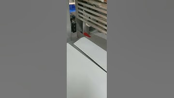 Semi-auto ribbon pasting machine