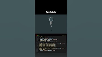 #coding #programming #bulb #toggle #animation #htmlcss #javascript #code #foryou