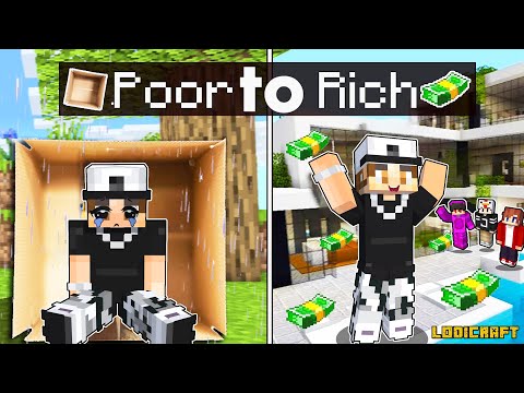 Going from POOR To RICH in Minecraft!(Tagalog) Part 1