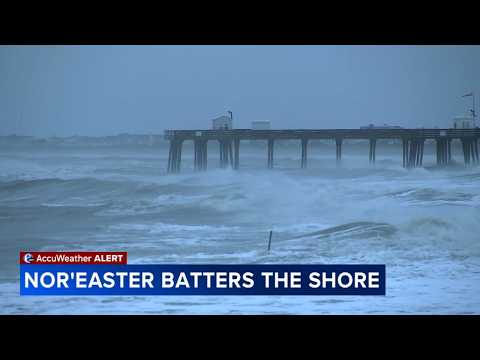 Nor'easter causes flooding, erosion and event cancellations at the Jersey shore
