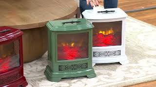 Duraflame Portable Stove Heater w/ Flame Effect on QVC