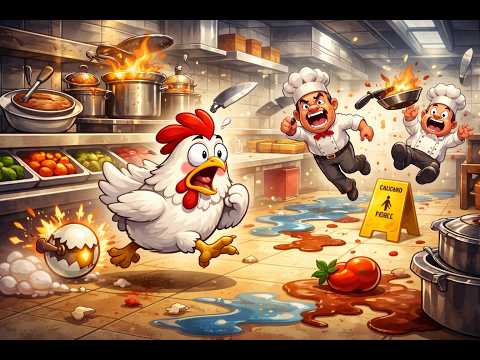 chicken on the loose