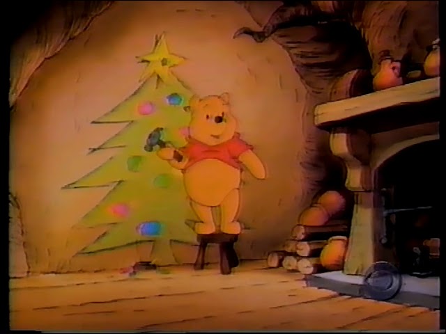 7/8 Christmas Winnie the Pooh and Friends too Celebrating the Holiday –  karenskrafterscorner
