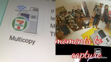 How to print pictures off your smart phone at 7-11 | japan life