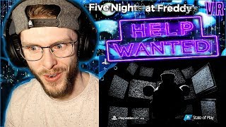 Vapor Reacts Fnaf Five Nights At Freddys Ps Vr Help Wanted Trailer Reaction