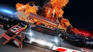 HOT PURSUIT: The Movie - Extreme Beamng Chase Movie screenshot 5